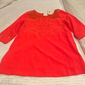 NWT Sugarlips bright orange mini dress size L